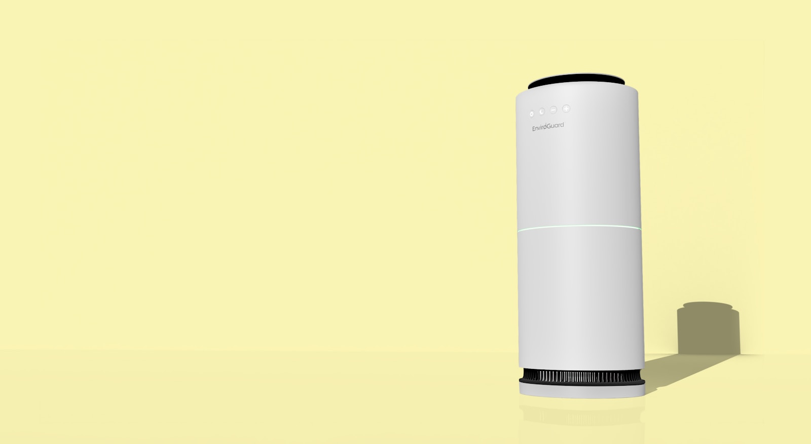 Modern air purifier product photo